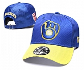Milwaukee Brewers Team Logo Adjustable Hat YD (1),baseball caps,new era cap wholesale,wholesale hats